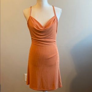 Naked Wardrobe “Came Thru Drapin” Mini Dress NWOT